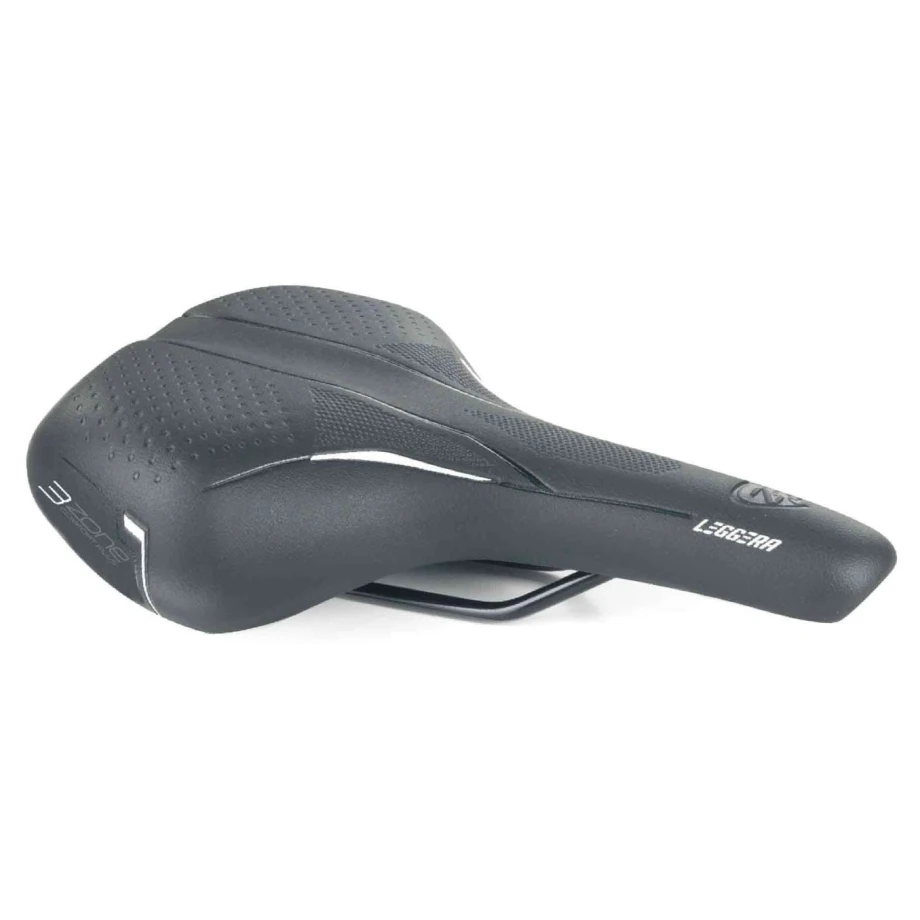 Седло SELLE BASSANO, Leggera 3Zone Man, Cr/Mo, 185x275 мм, 470гр, черное