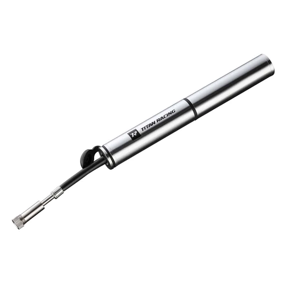 Насос ручной Titan Racing Air Rush Mini Pump Alloy White