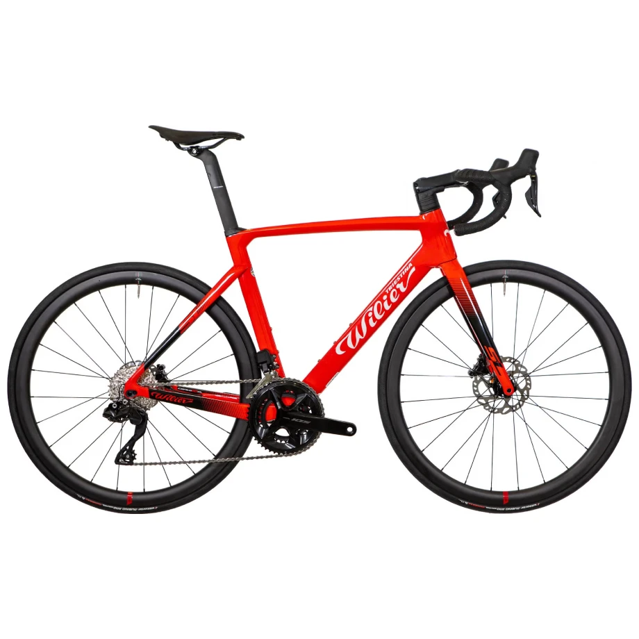 Велосипед Wilier, Cento 10 SL DISC, Shimano 105 Di2 2x12, Shimano RS171, размер M, Red/Black