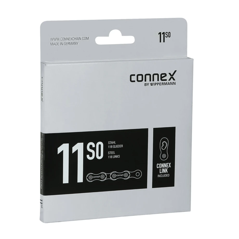 Цепь CONNEX, 11s0, 11ск., серебристая
