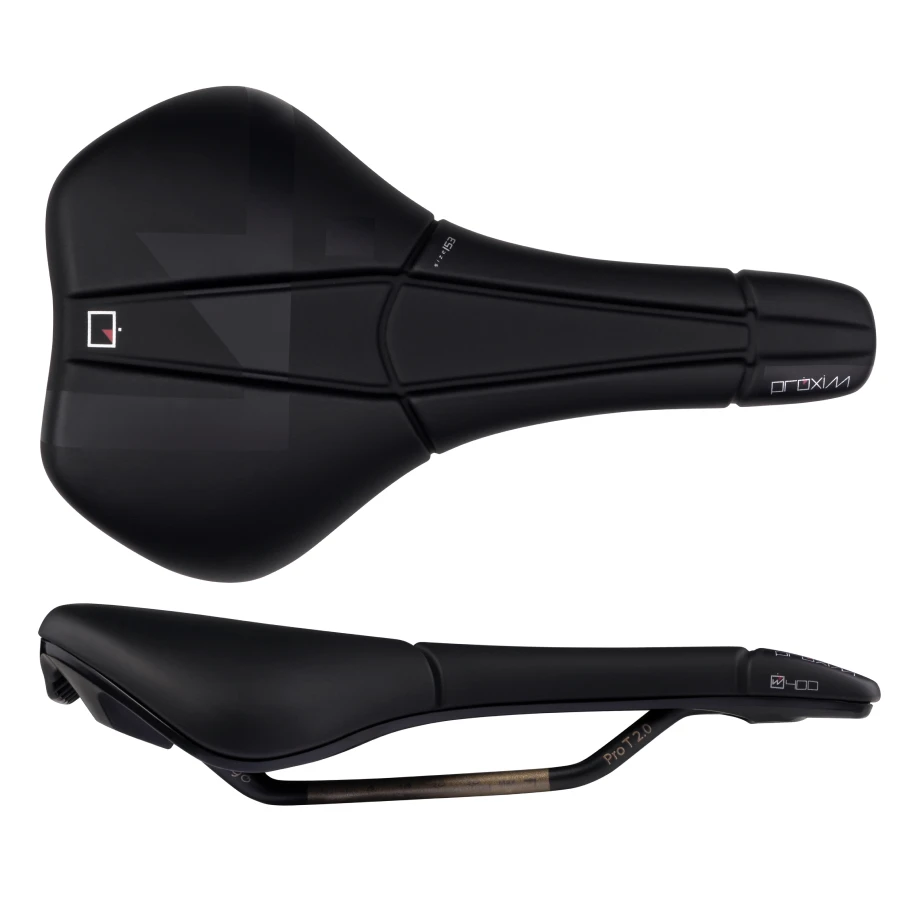 Седло Prologo, PROXIM, W400, T2.0, 255x155 мм, 235 гр., черное, для E-BIKE