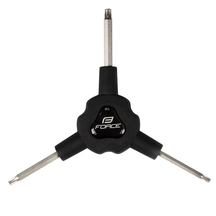 Ключ Force, Y-образный, torx на  T20/ T25/ T30, длина 145мм, черный