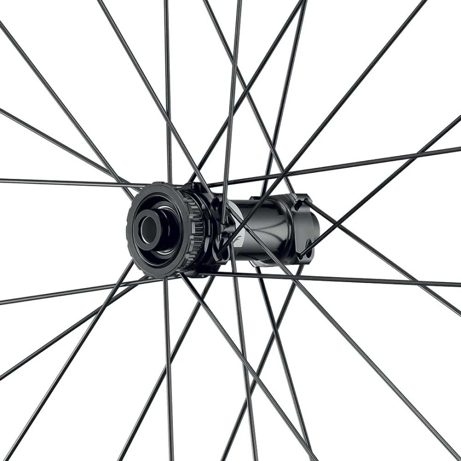 Колеса Fulcrum, RACING 600 DB, 28" (622x17), алюм., клинчер., под оси 12/100-12/142, centerlock, HG