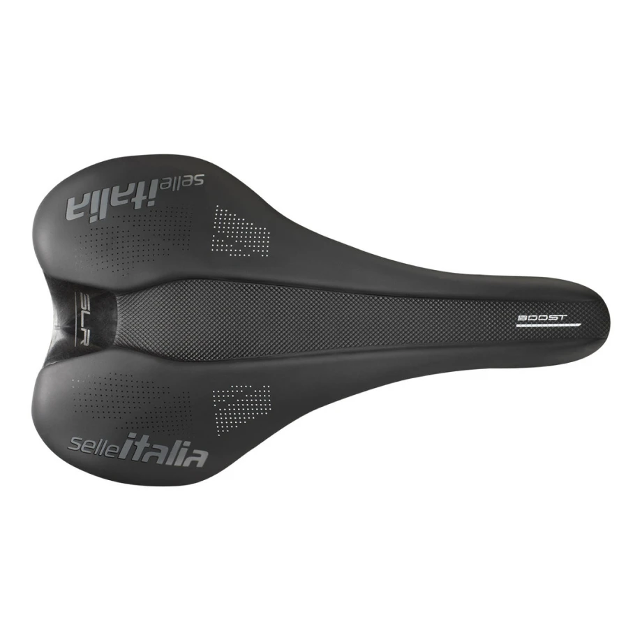 Седло SELLE ITALIA, SLR Boost, Soft-Tec, Titan TI316, 145x248 мм, 215гр, черное