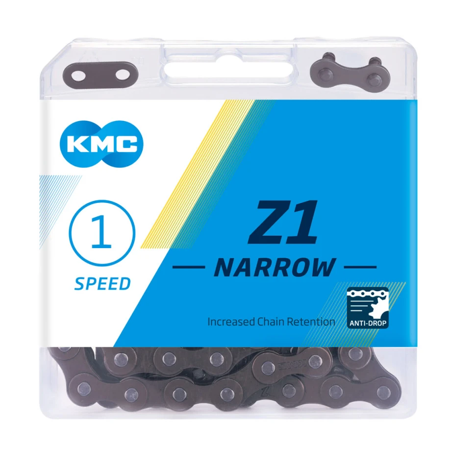 Цепь KMC, Z1 NARROW, 1/2"x3/32", 1ск., 112зв., BOX