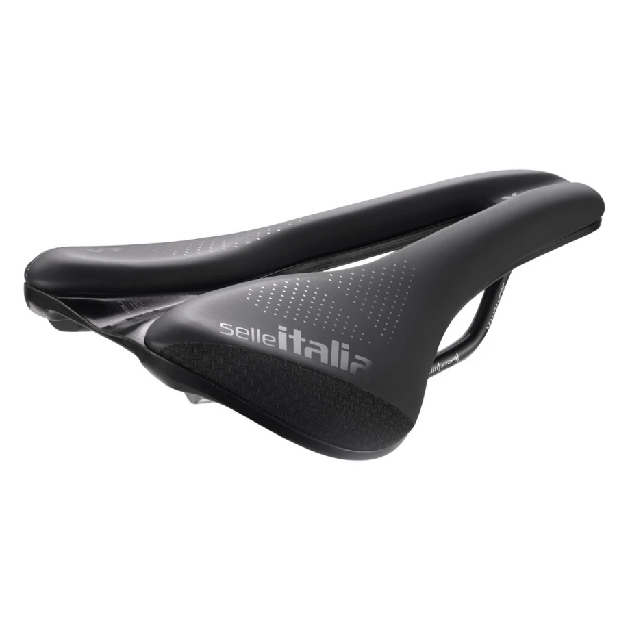 Седло SELLE ITALIA, Novus Boost EVO X-Cross, Soft-Tek, Manganese, 145x245 мм, 251гр, черное