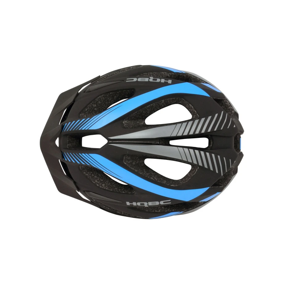 Шлем HQBC, EPIQE, Black/Blue matte, р-р 53-58