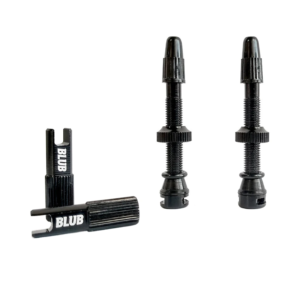 Ниппель бескамерный Blub Tubeless Valves 44мм 2шт Alum