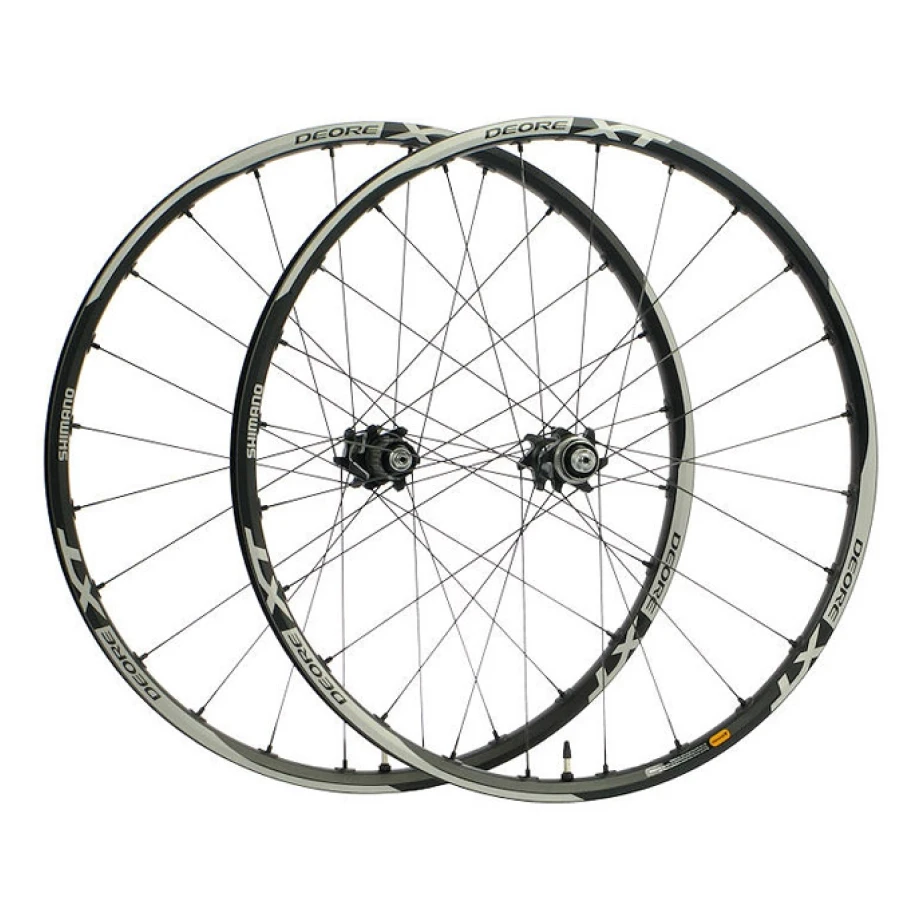 Колеса Shimano, 26" MTB WH-M785, бескам, диск. C.Lock, QR 9x100 / 9x135, HG, (Deore XT)