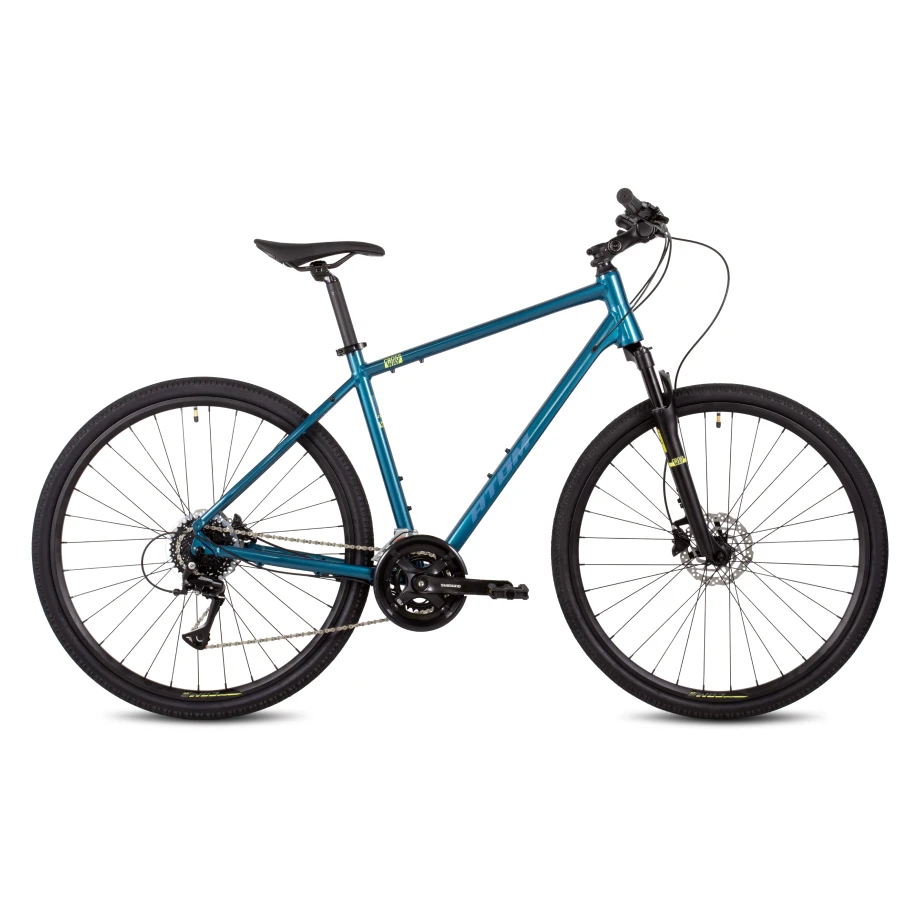 Велосипед ATOM SYMBIOTIC CROSS Teal-Blue