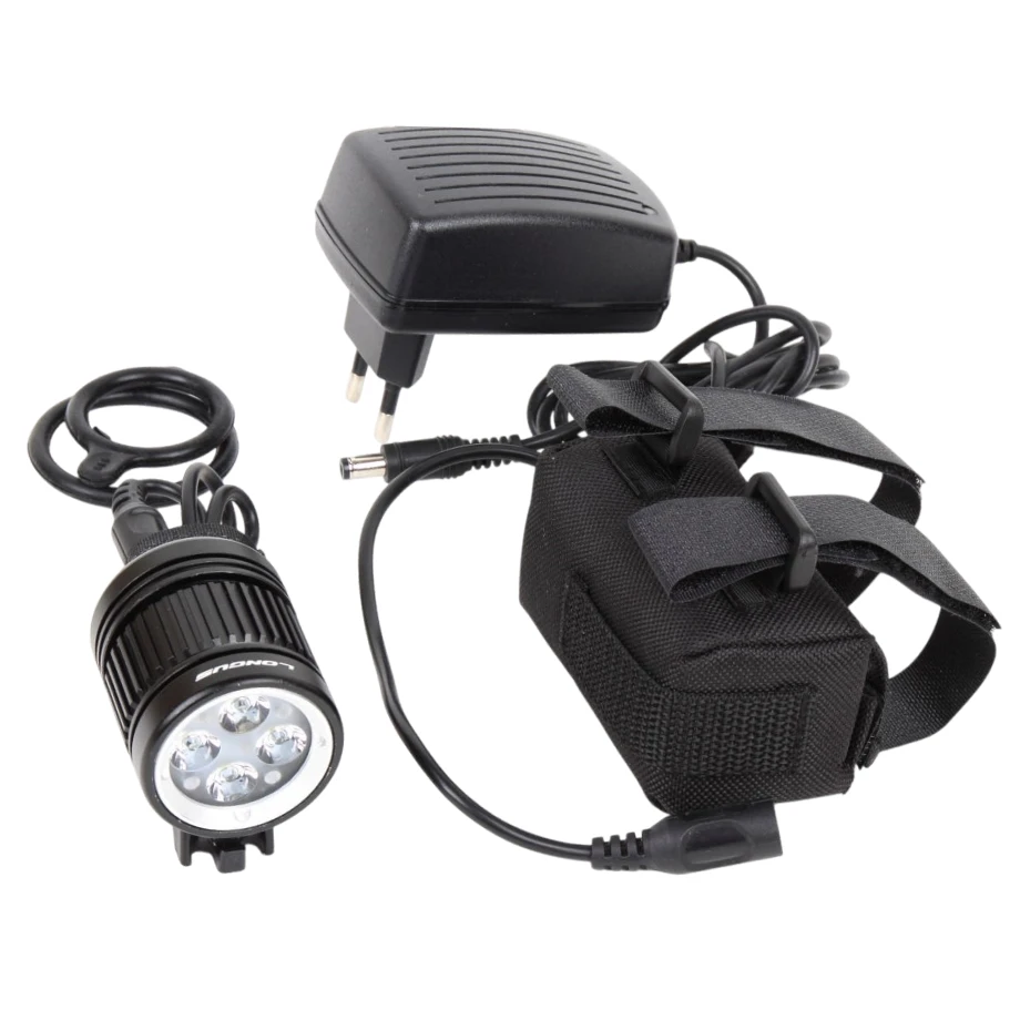 Свет передний Longus, FLASH 1600 Li/Ion, 4 ф., черный