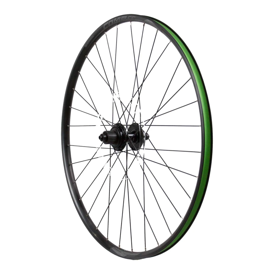 Колесо заднее 27.5" Merida Comp CC, Shimano MT500 9/135 эксцентрик, centerlock, 12ск. Micro-Spline