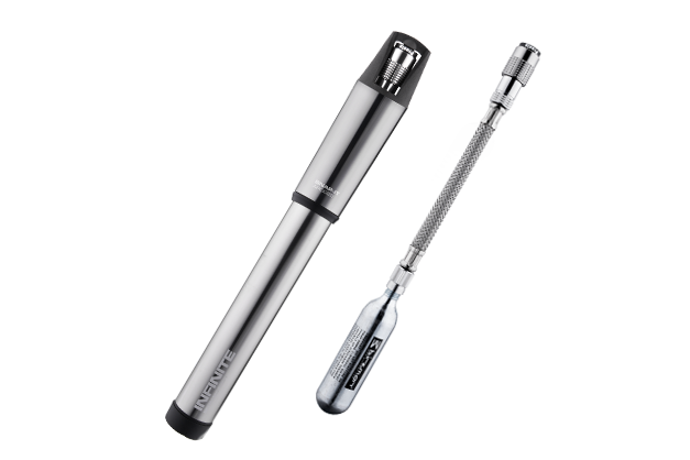 Насос велосипедный Birzman Infinite Apogee MTB with C02 Grey