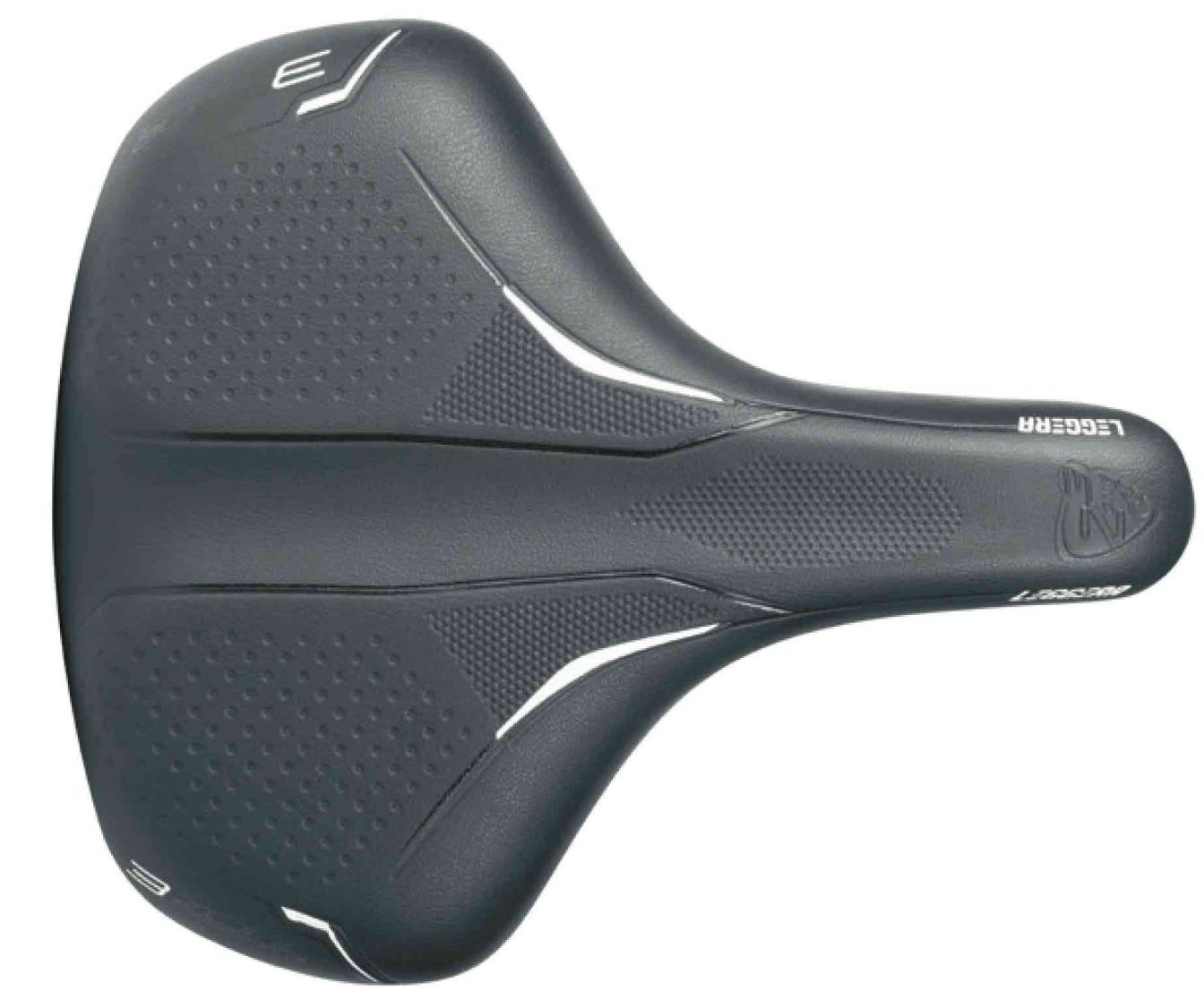 Седло SELLE BASSANO, Leggera 3Zone Big City, Cr/Mo, 210x260 мм, 465гр, черное