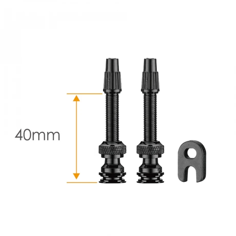 Ниппель бескамерный Ciclovation Advanced Tubeless Valve Stem 40mm Black
