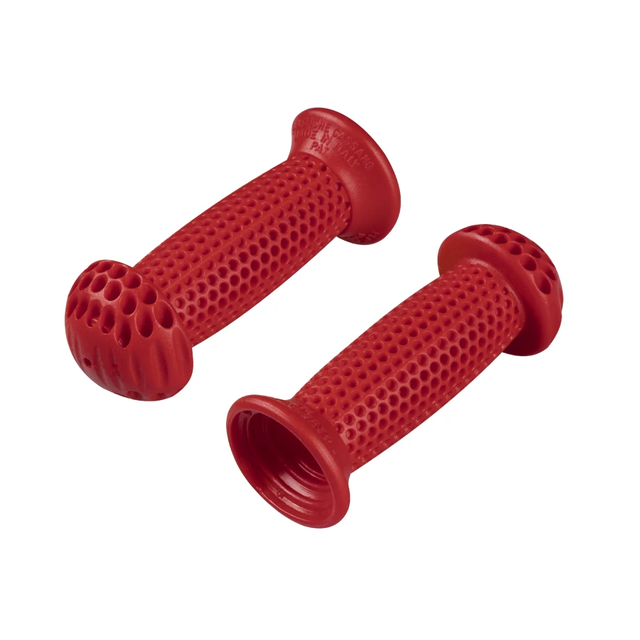 Ручки руля Progrip, резиновые, 100мм, красные, OEM