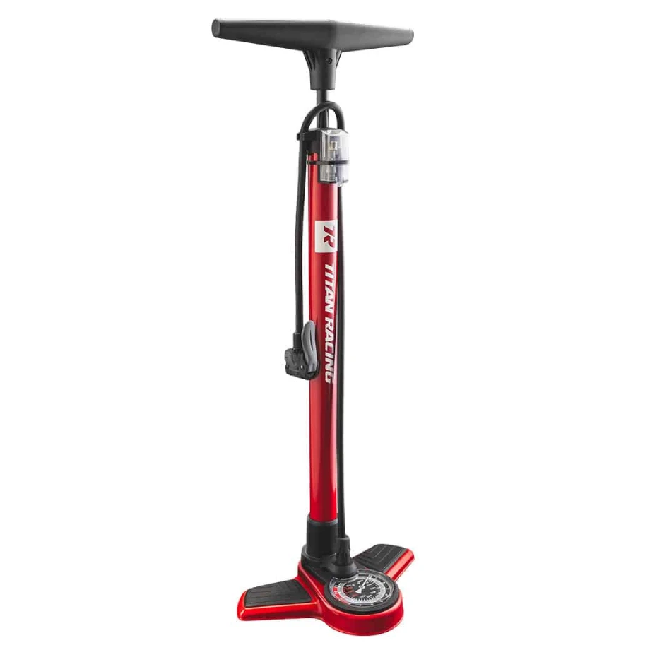 Насос напольный Titan Racing Air Raze Floor Pump (160psi-11bar) Red