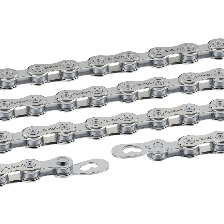 Цепь Connex, 11sE, для электровел-в, 11 скор., 1/2" x 11/128", 136 зв.,серебристый