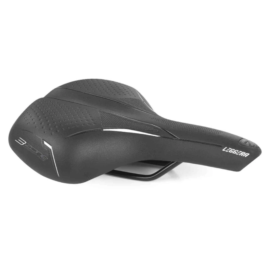 Седло SELLE BASSANO, Leggera 3Zone Lady, Cr/Mo, 185x255 мм, 420гр, черное