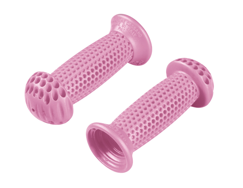 Ручки руля Progrip, резиновые, 100мм, розовые, OEM