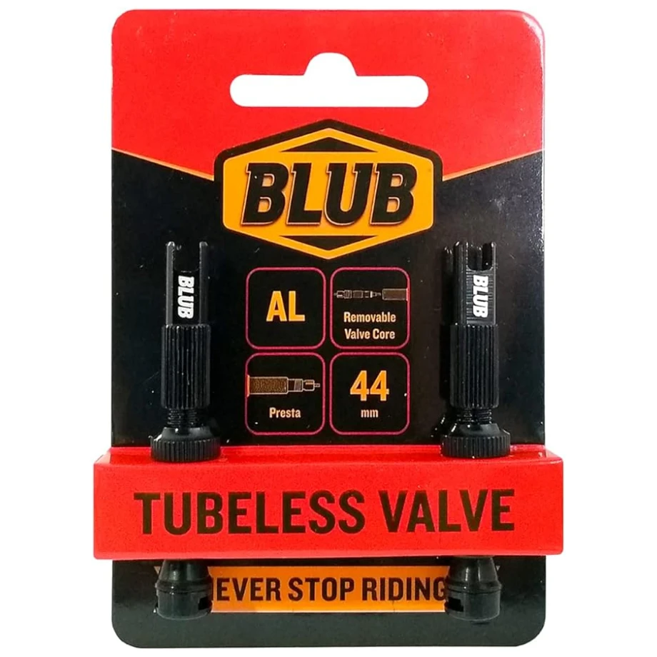 Ниппель бескамерный Blub Tubeless Valves 44мм 2шт Alum